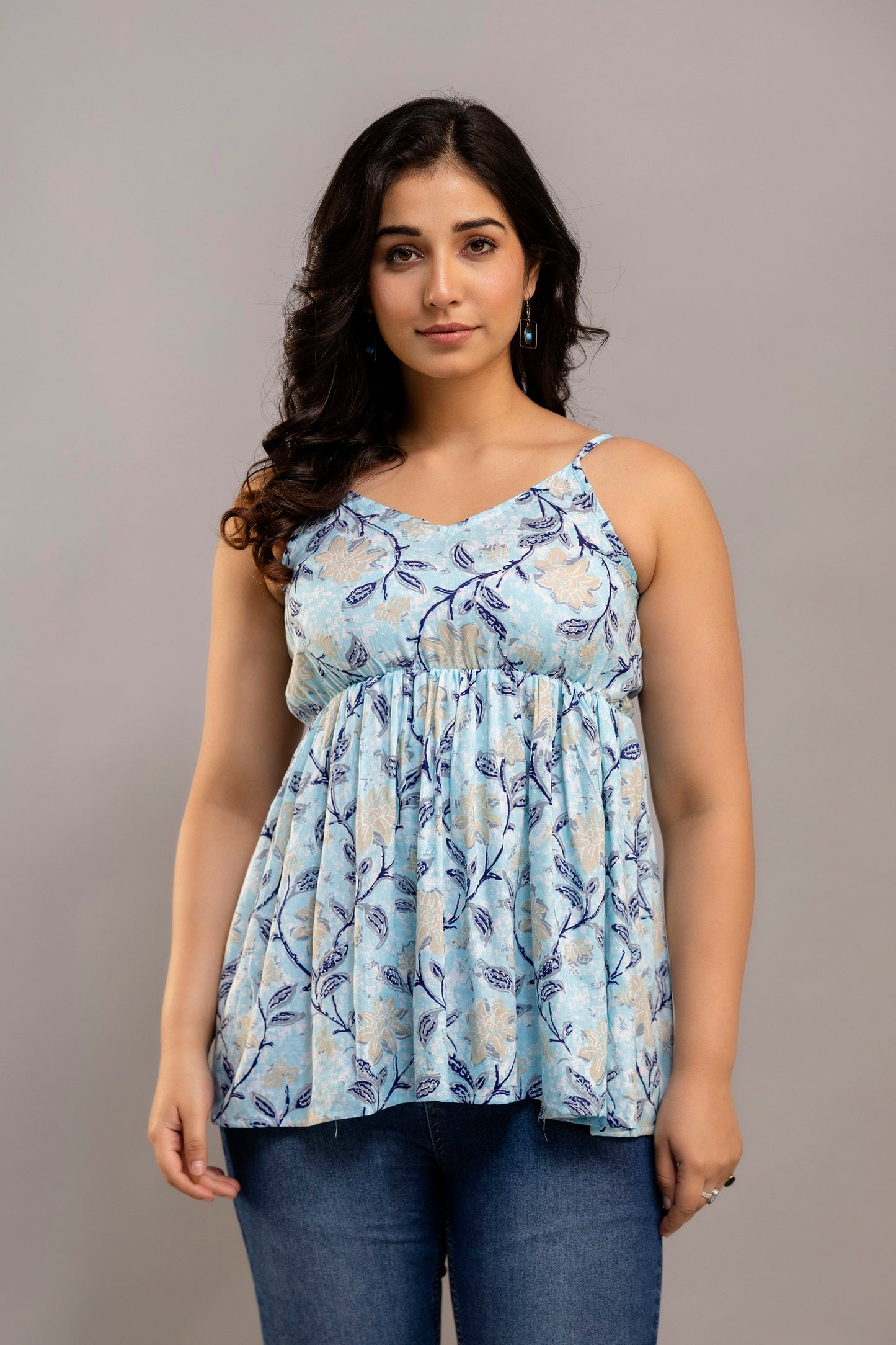 Bluebell Breeze Kurti