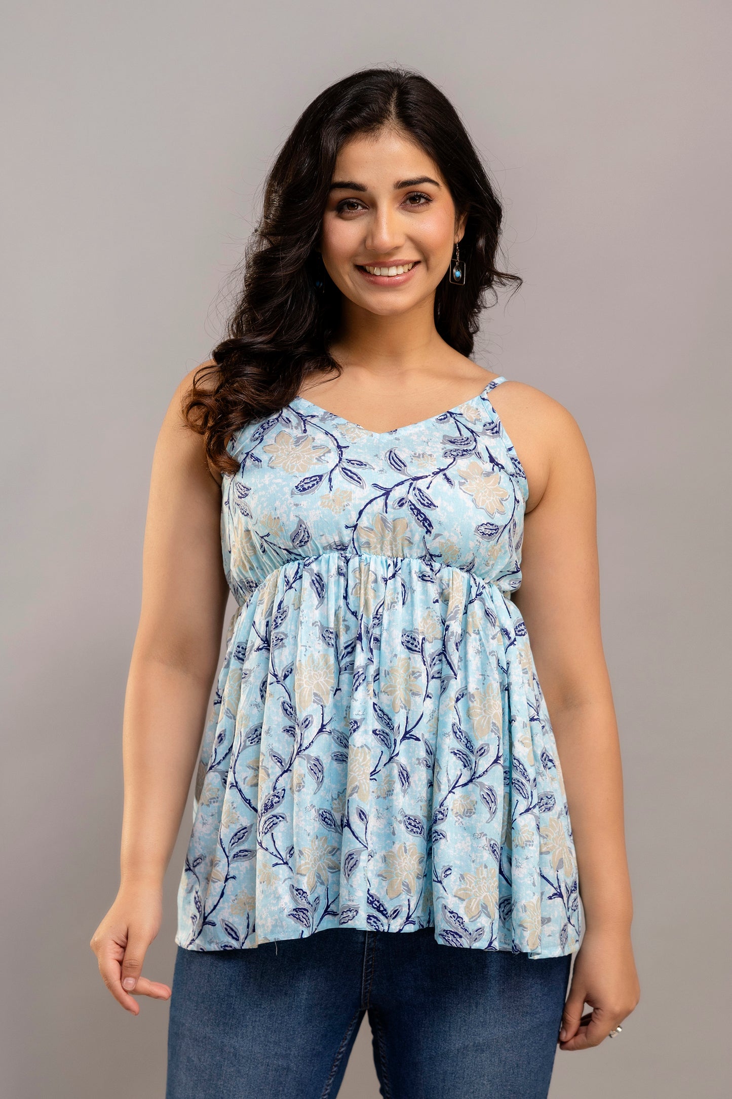 Bluebell Breeze Kurti