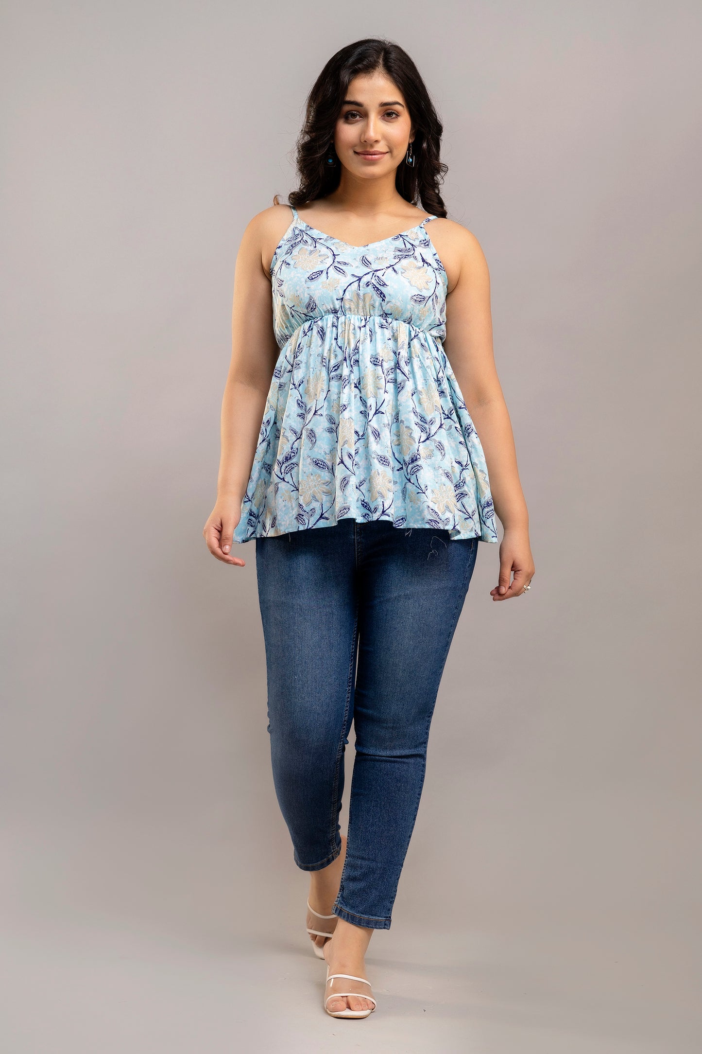 Bluebell Breeze Kurti
