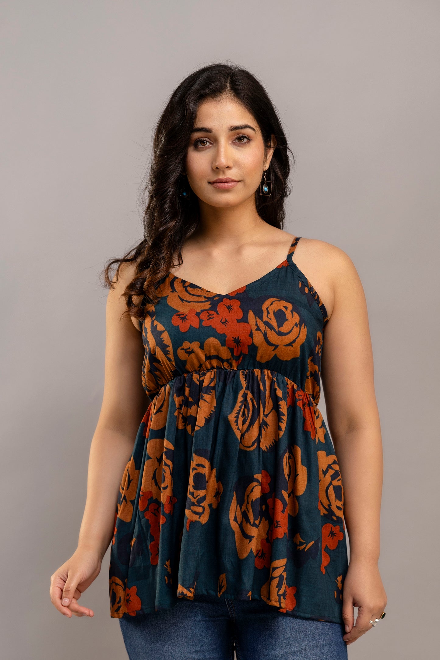 Rust Garden Kurti