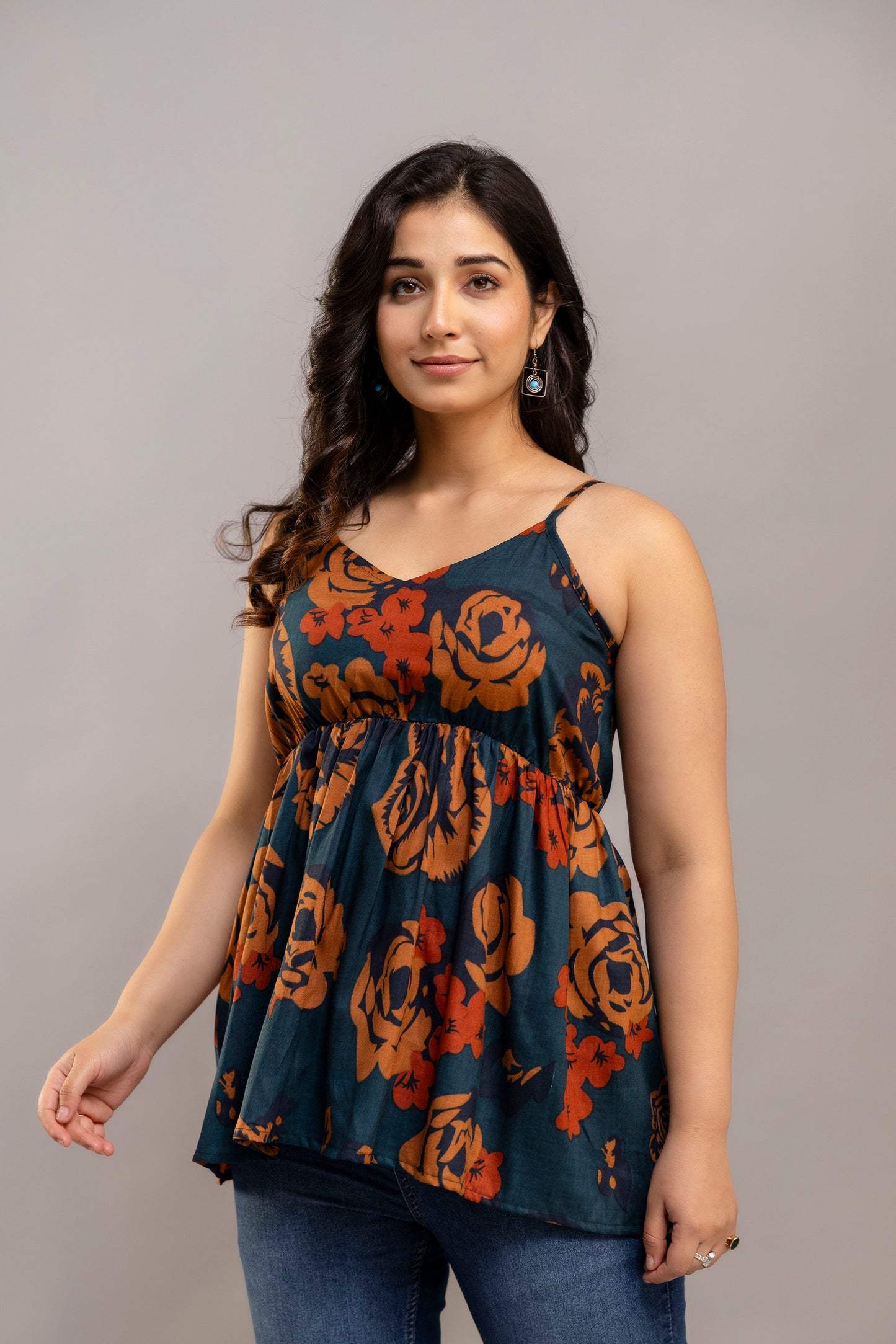 Rust Garden Kurti