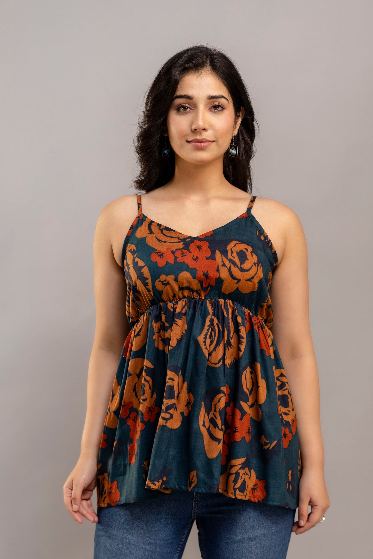 Rust Garden Kurti
