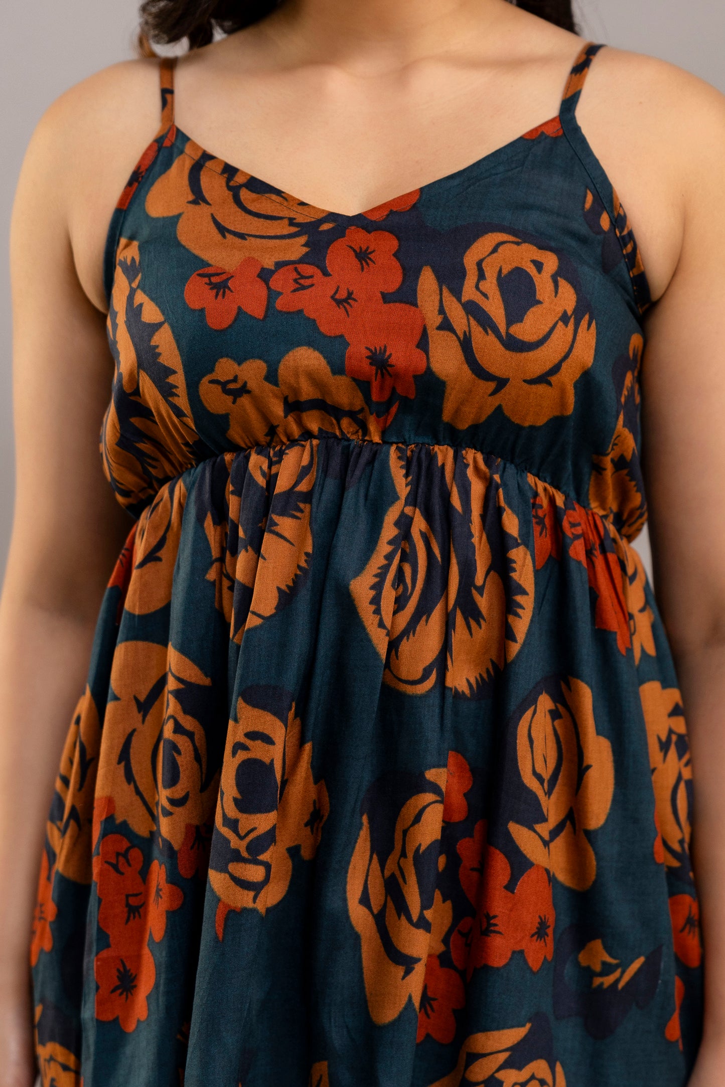 Rust Garden Kurti