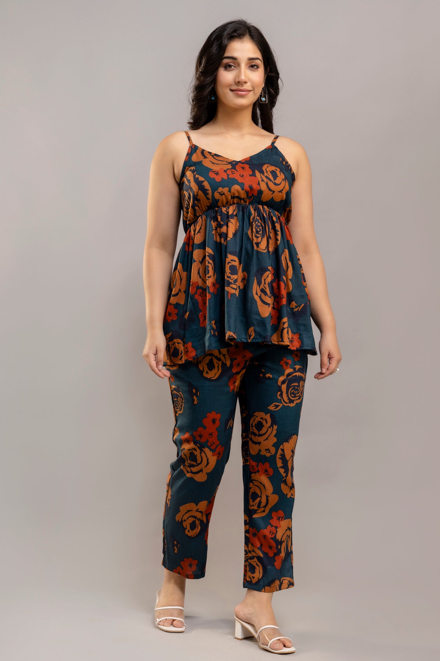 Rust Bloom Co-ord Set