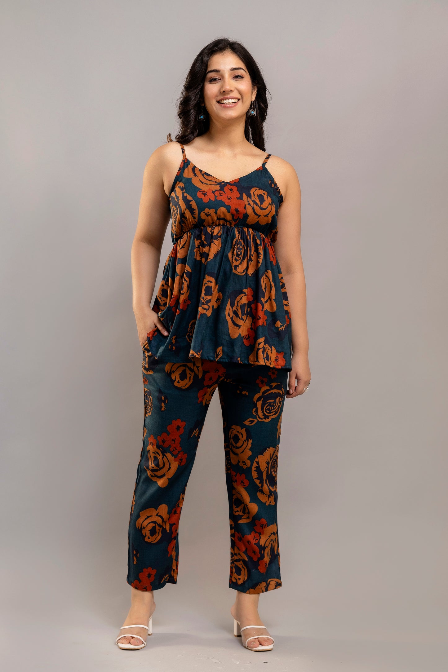 Rust Bloom Co-ord Set