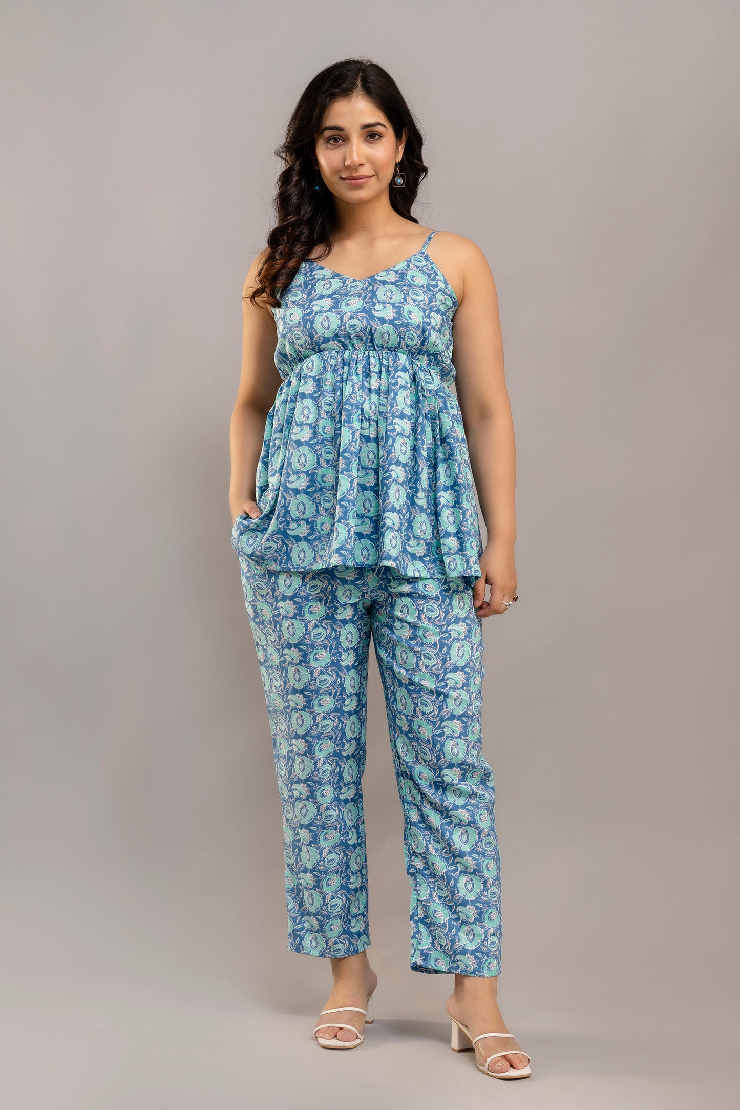 Aqua Garden Co-ord Set