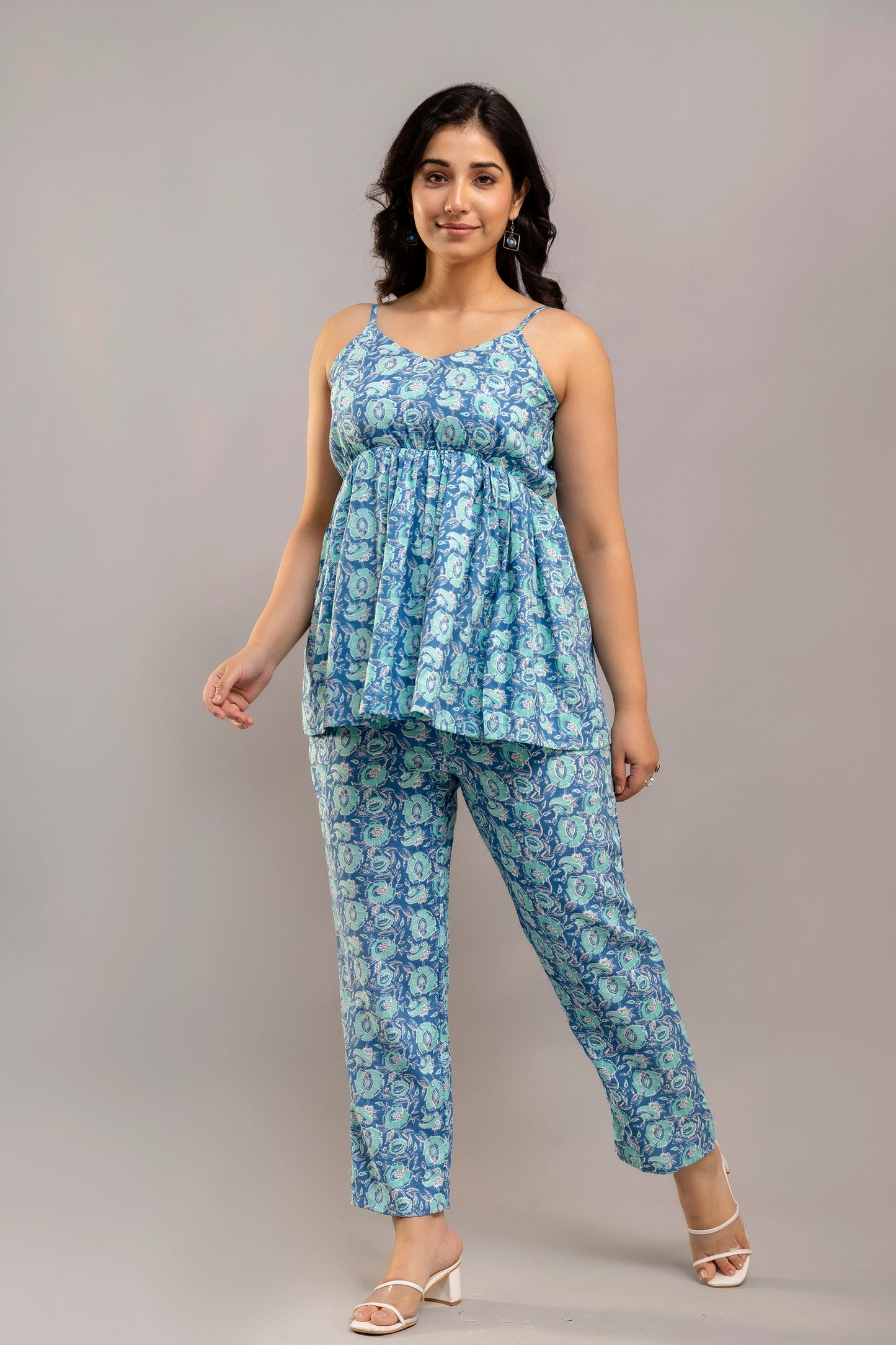 Aqua Garden Co-ord Set