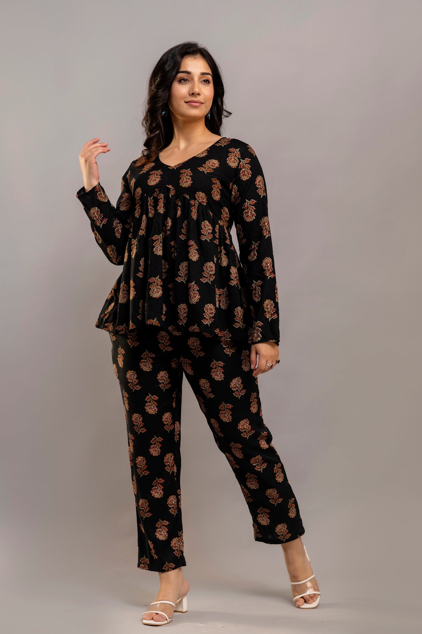 Noir Grace Pocket Co-ord Set