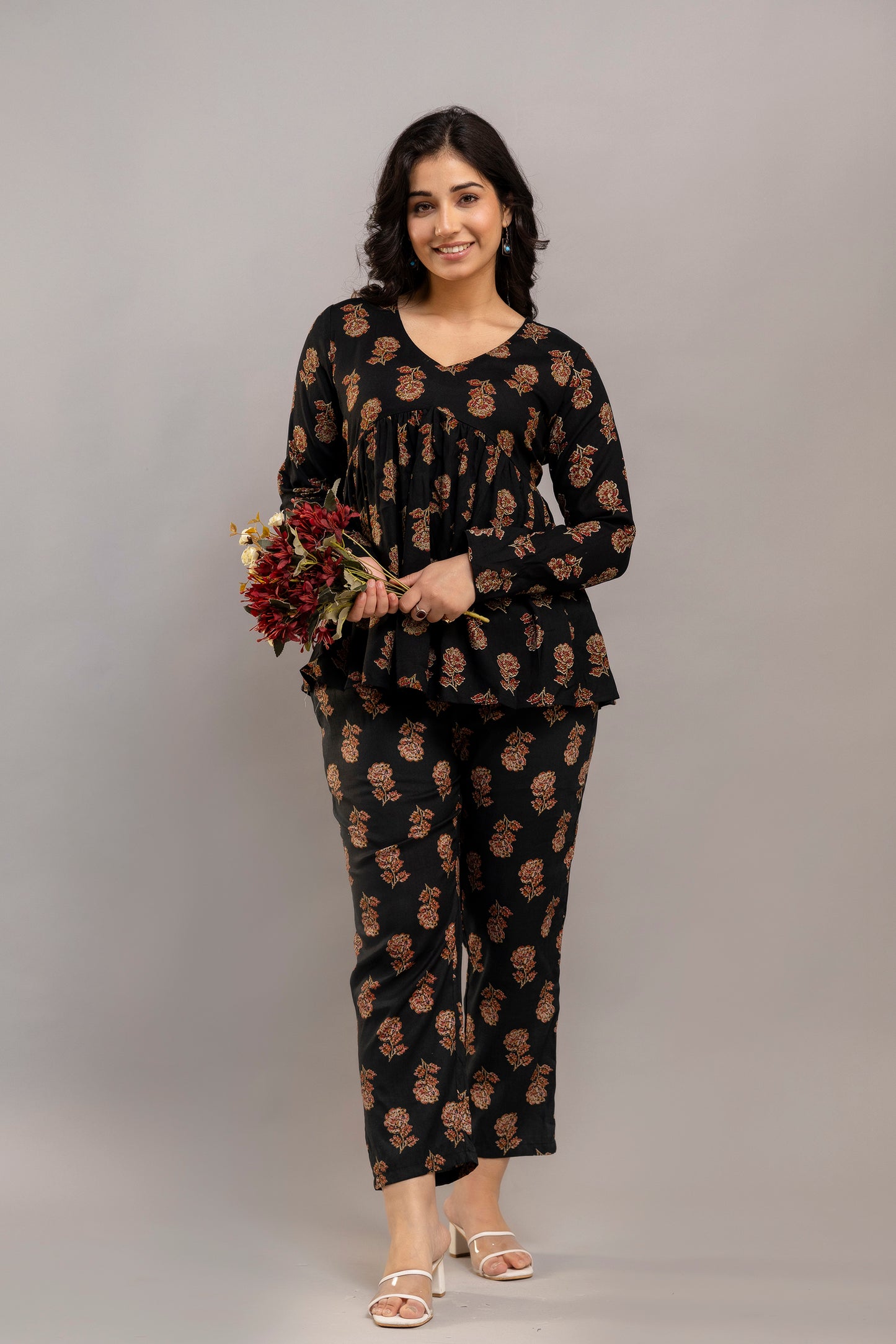 Noir Grace Pocket Co-ord Set