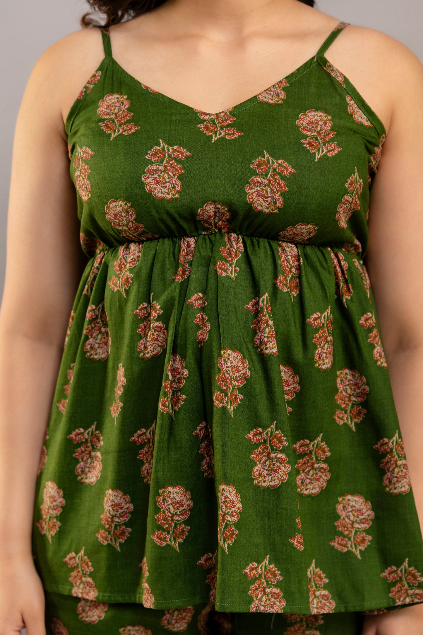Olive Whisper Co-ord Set
