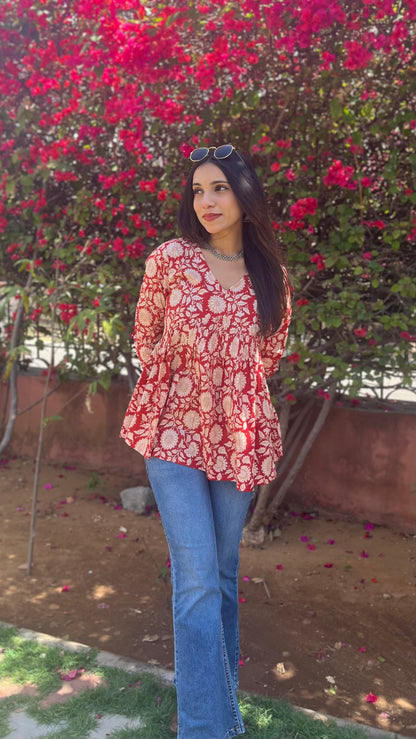 Radiant Rhythm Kurti