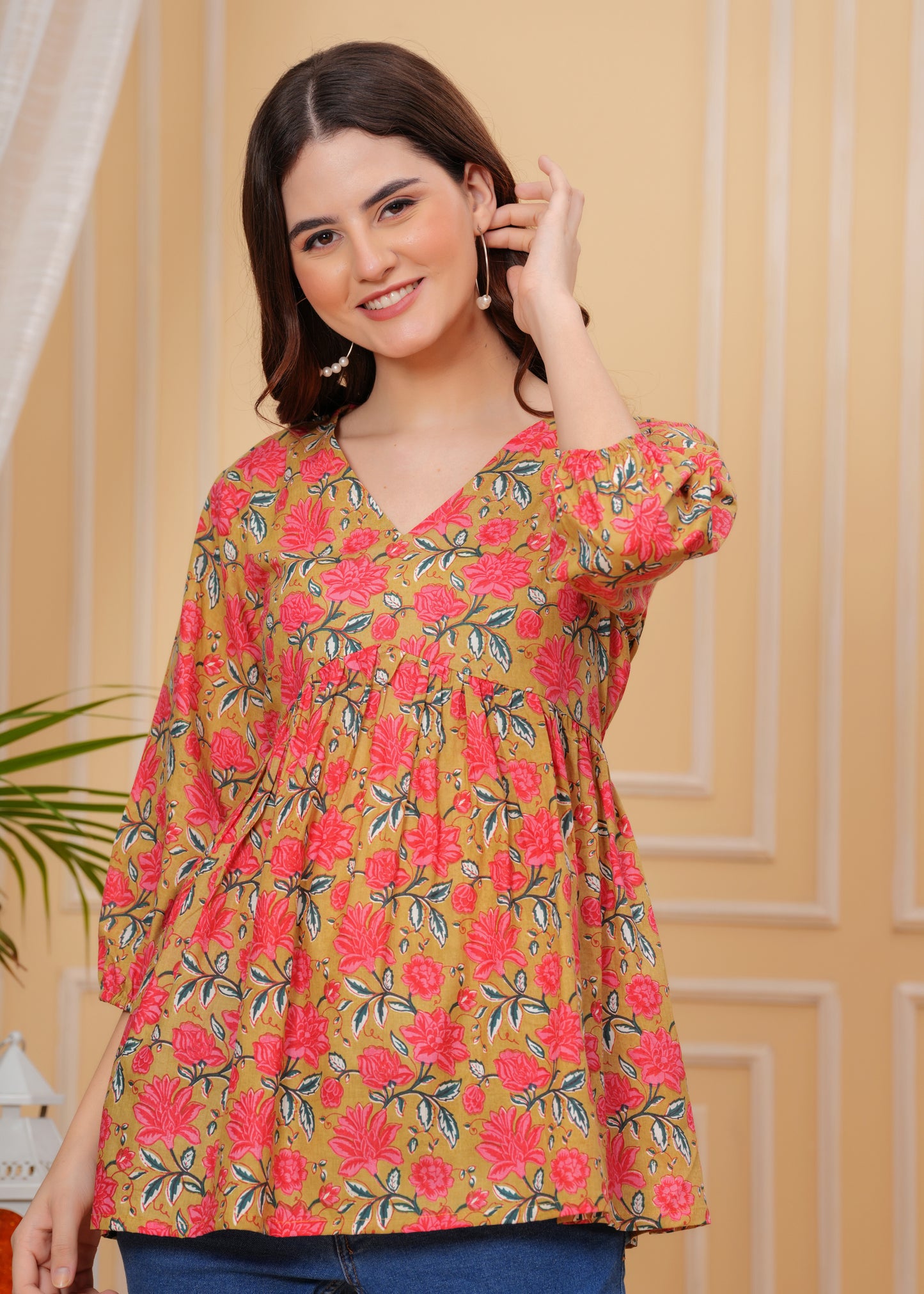Phoolkari Kurti