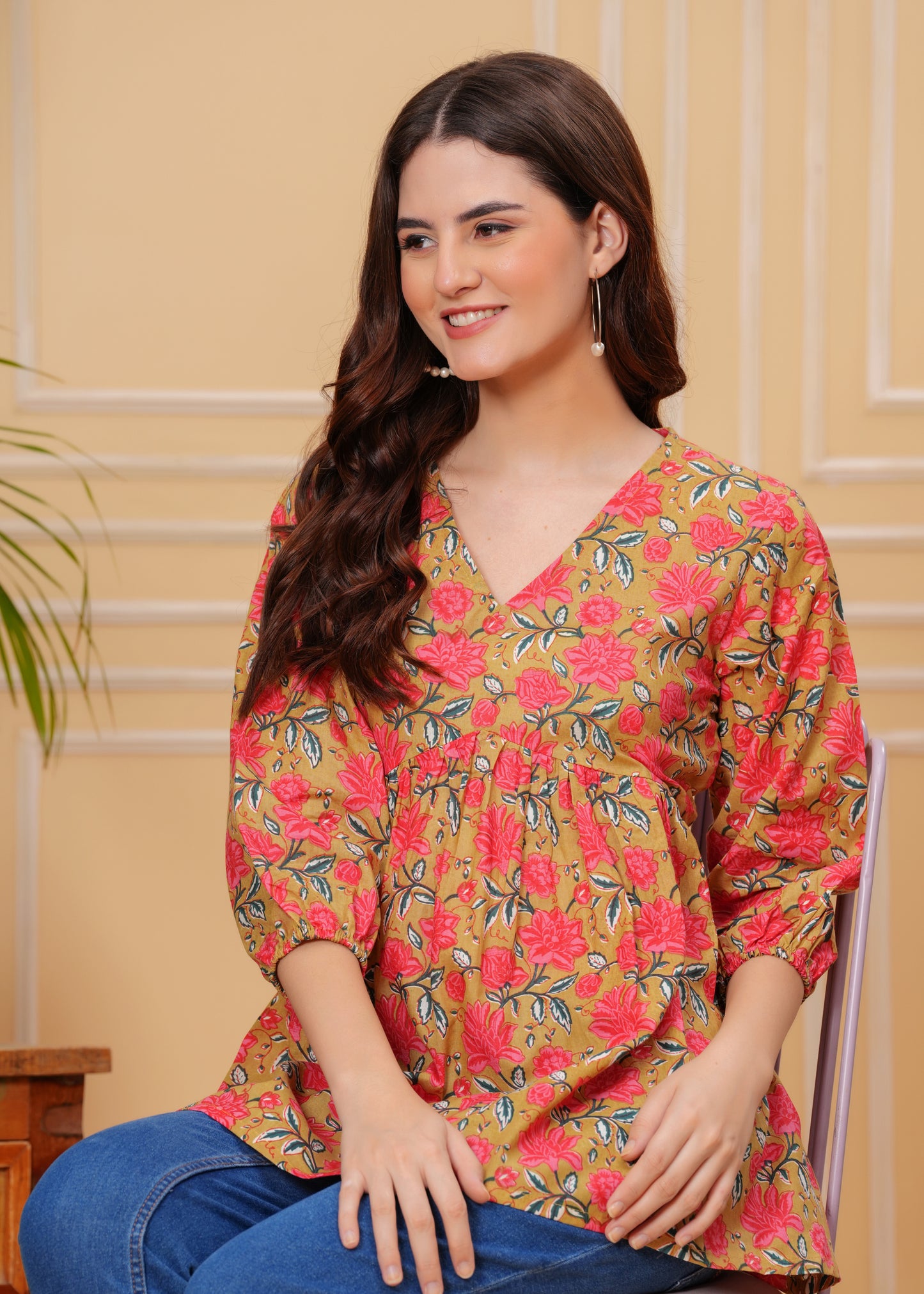 Phoolkari Kurti