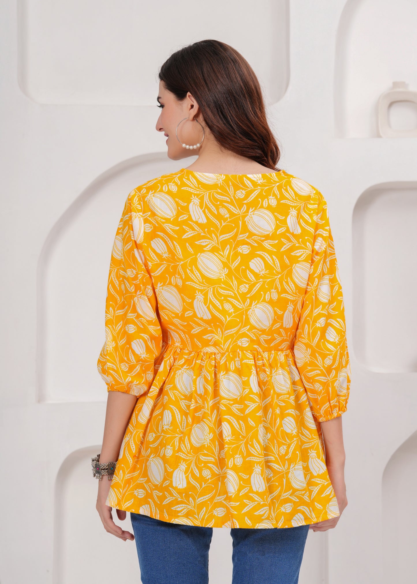 Marigold Charm Kurti