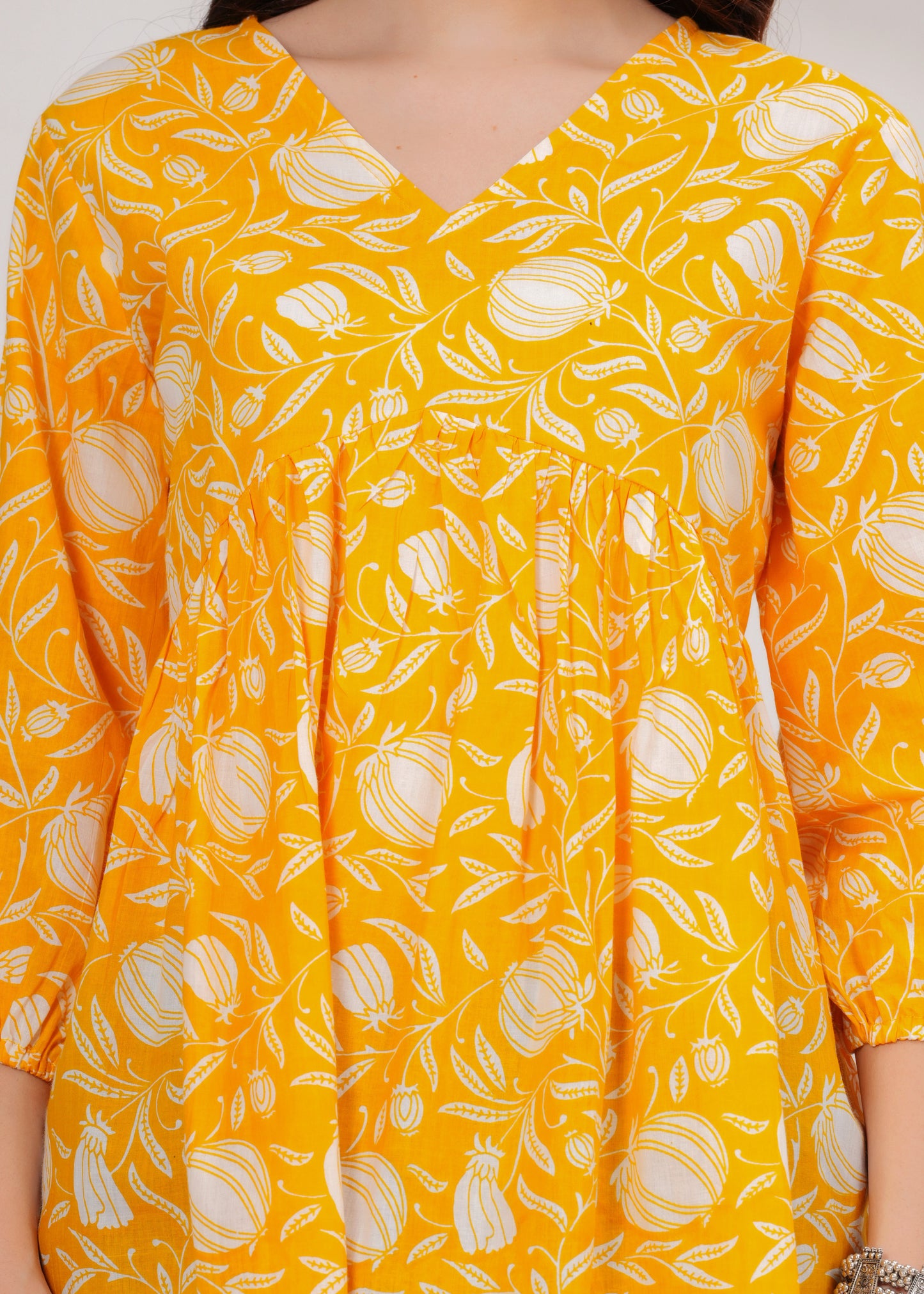 Marigold Charm Kurti