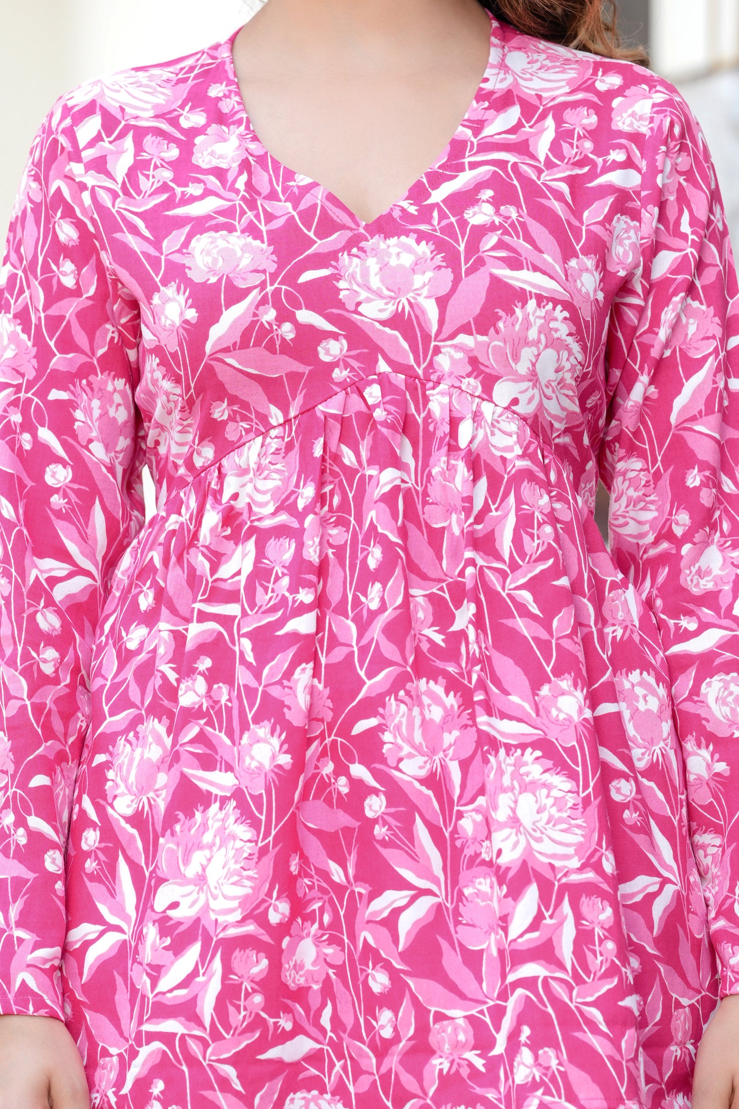 Petal Symphony Kurti