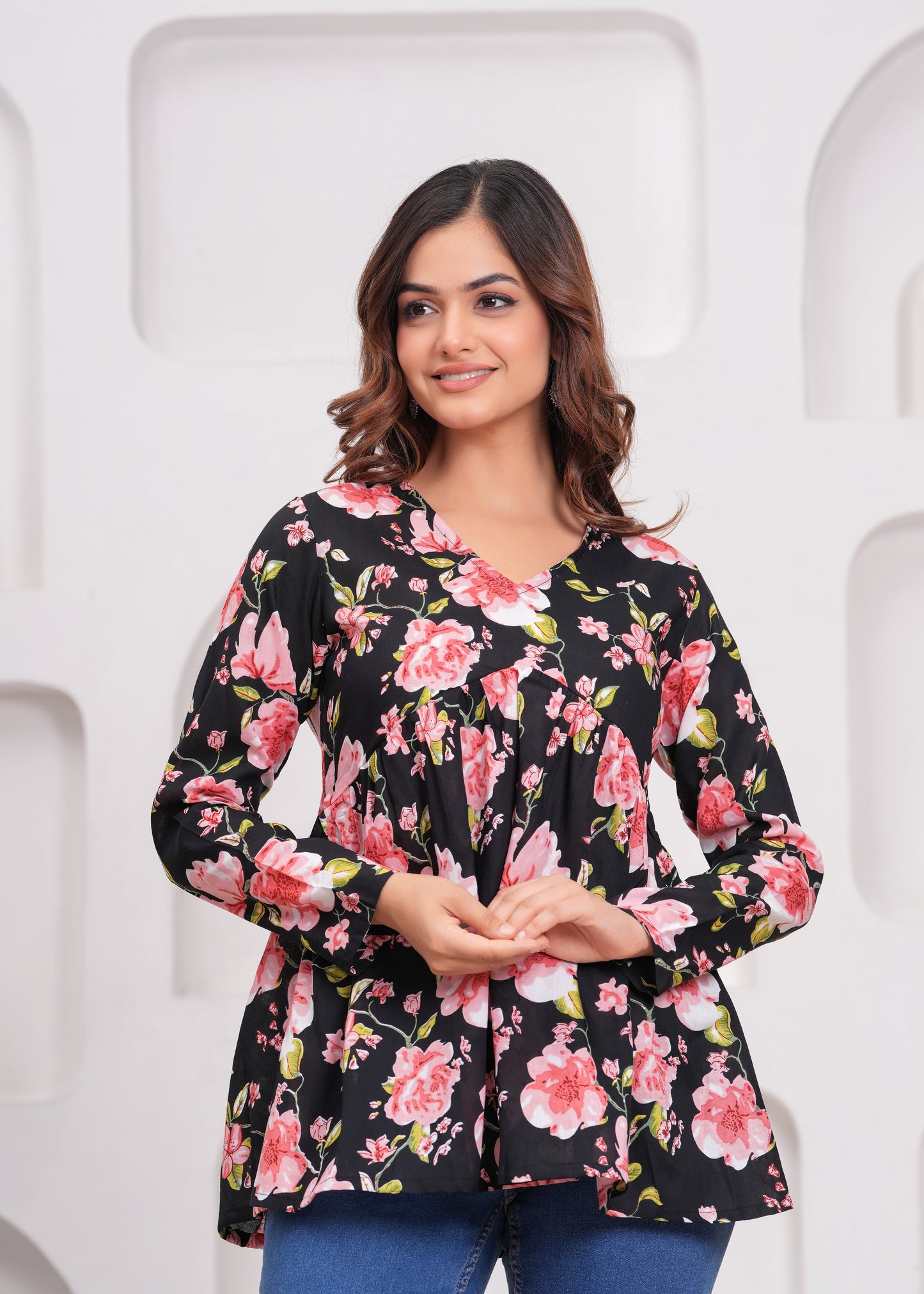 Rosette Charm Kurti