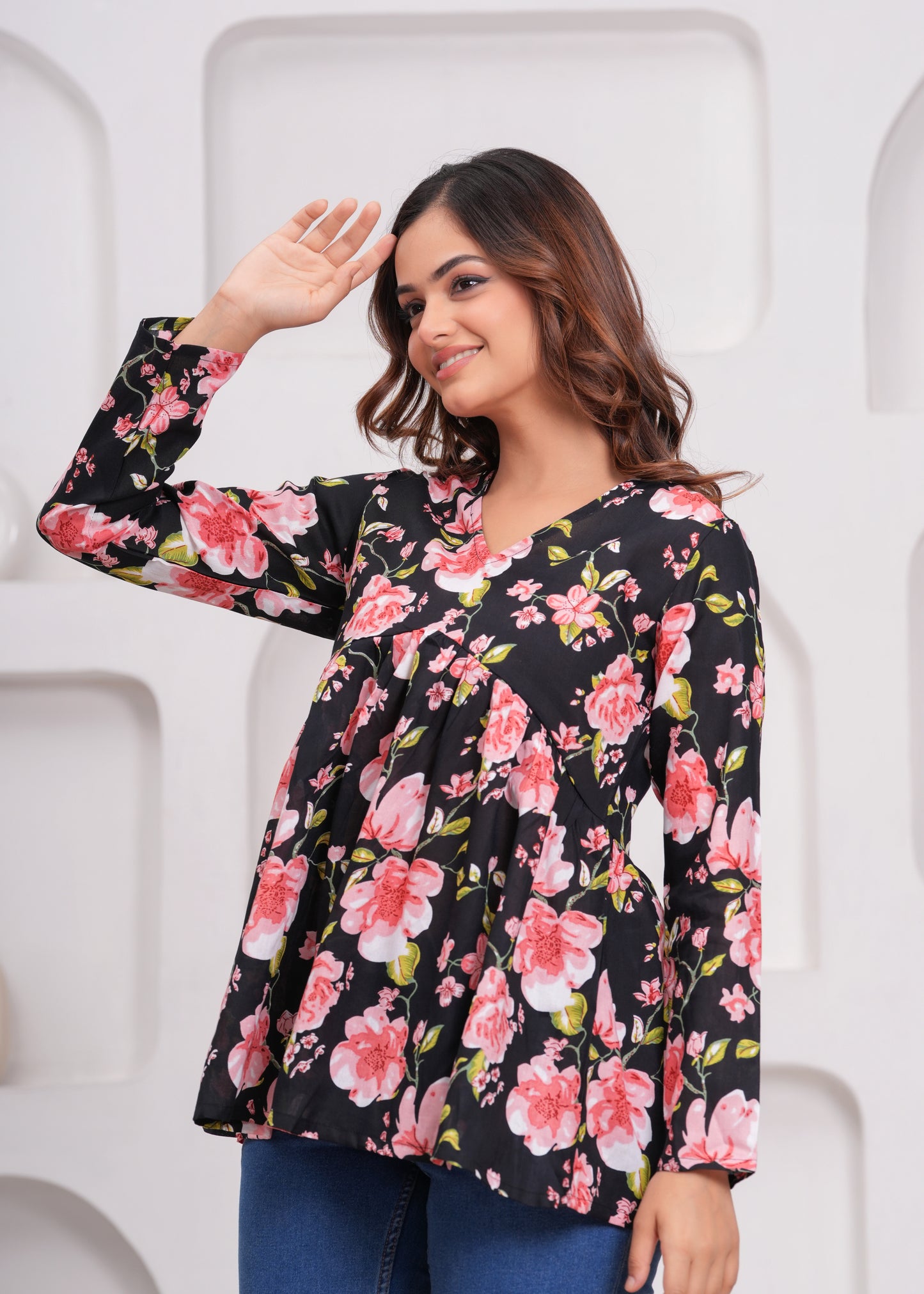 Rosette Charm Kurti