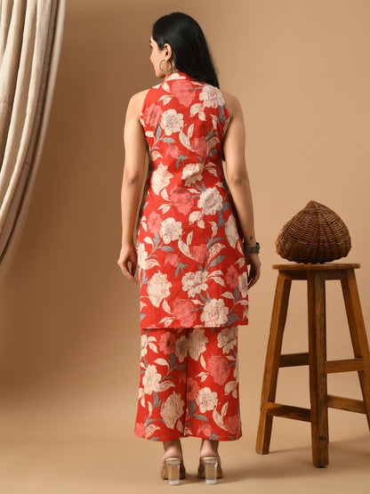 Saanj Scarlet Set
