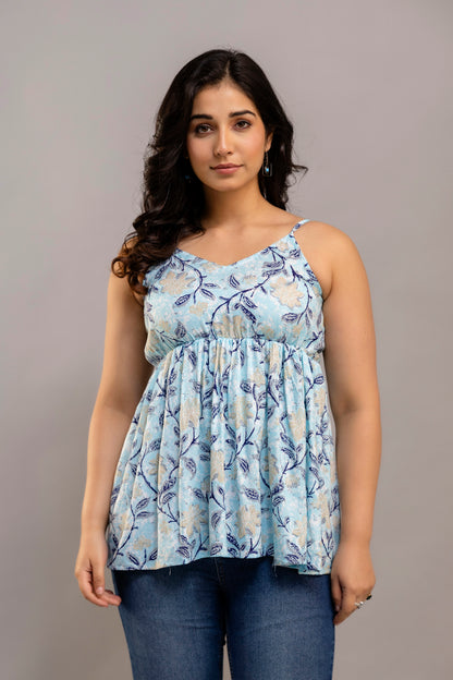Bluebell Breeze Kurti