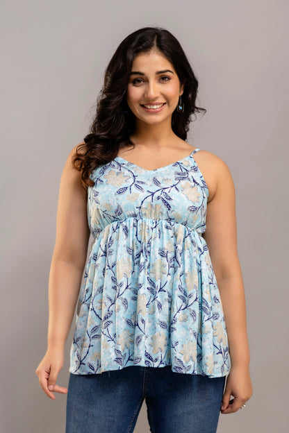 Bluebell Breeze Kurti
