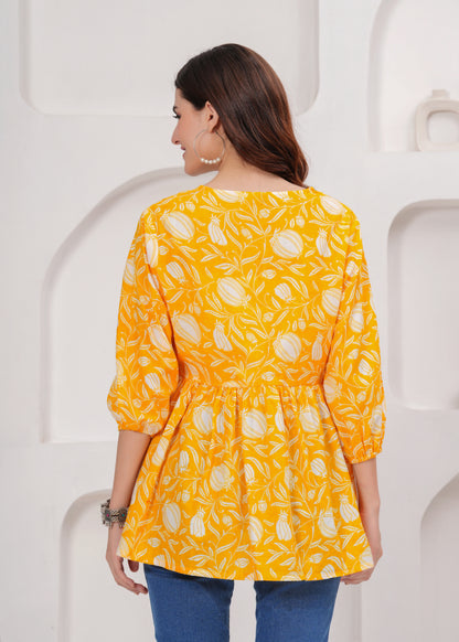 Marigold Charm Kurti