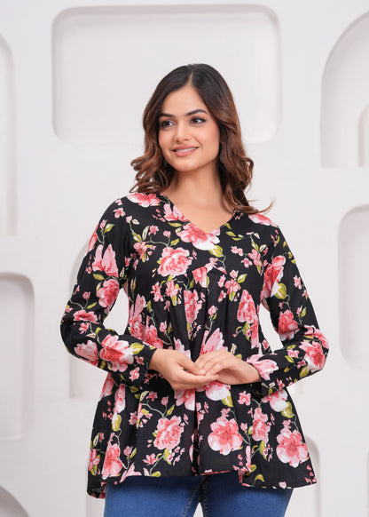 Rosette Charm Kurti